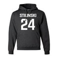 thumbnail image 1 of Adult Stilinski LaCrosse #24 Sweatshirt Hoodie, 1 of 1