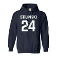 thumbnail image 1 of Adult Stilinski LaCrosse #24 Sweatshirt Hoodie, 1 of 1