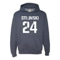thumbnail image 1 of Adult Stilinski LaCrosse #24 Sweatshirt Hoodie, 1 of 1