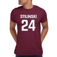 thumbnail image 1 of Adult Stilinski LaCrosse #24 T-Shirt, 1 of 1