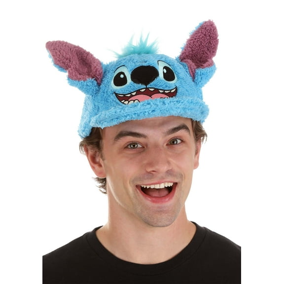 Adult Stitch Fuzzy Cap