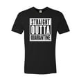 thumbnail image 1 of Adult Straight Outta Quarantine Deluxe T-Shirt, 1 of 1