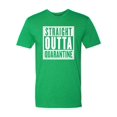 thumbnail image 1 of Adult Straight Outta Quarantine Deluxe T-Shirt, 1 of 1