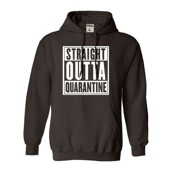 Adult Straight Outta Quarantine Sweatshirt Hoodie