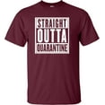 thumbnail image 1 of Adult Straight Outta Quarantine T-Shirt, 1 of 1