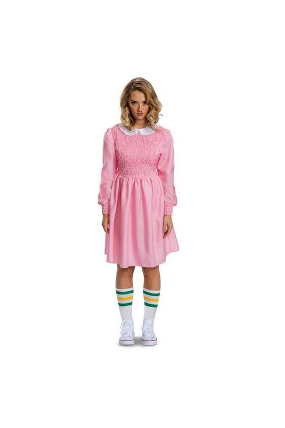 Eleven Pink Dress Deluxe Adult Costume