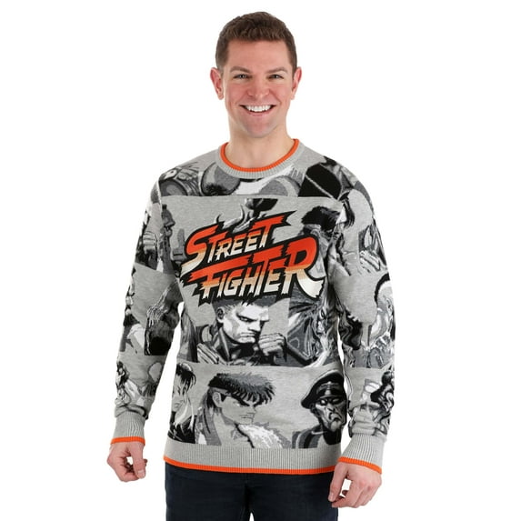 Adult Street Fighter Sweater