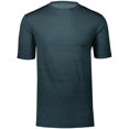 thumbnail image 1 of Adult Striated Short Sleeve Shirt, Graphite - Medium, 1 of 1