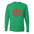 thumbnail image 1 of Adult Stuck In The Upside Down Long Sleeve T-Shirt, 1 of 1