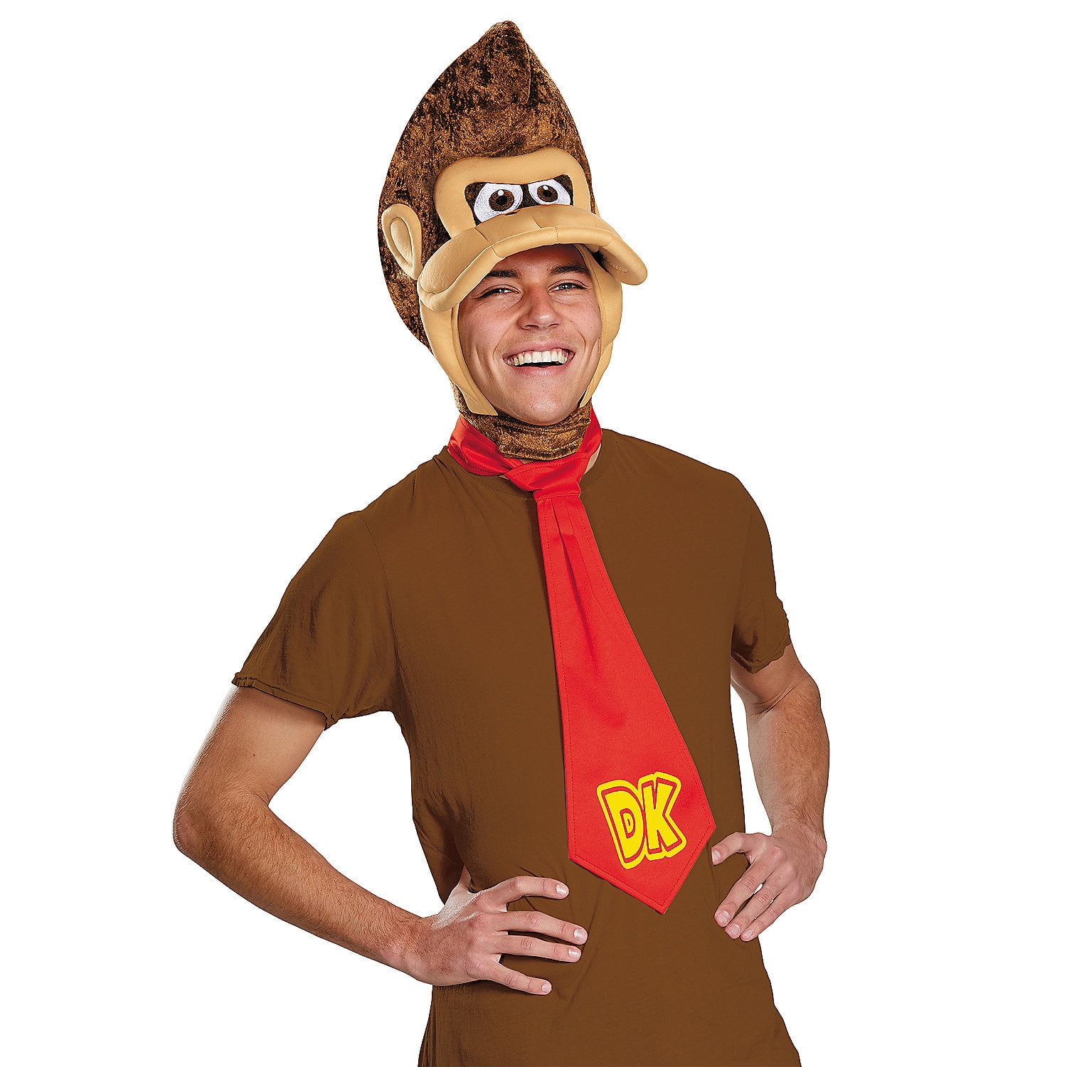 Maschera Donkey Kong Nintendo™ per adulto: Maschere,e vestiti di carnevale  online - Vegaoo