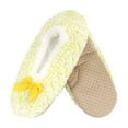 thumbnail image 1 of Adult Super Soft Warm Cozy Fuzzy Soft Touch Slippers Non-Slip Lined Socks, Gold Yellow, Small 1 Pair, 1 of 3
