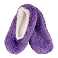 thumbnail image 1 of BambooMN Women's Warm Soft Touch Home Slippers with Non-Slip Grips - Lilac Spray - Medium - 1 Pair, 1 of 6