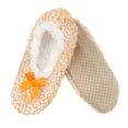 thumbnail image 1 of Adult Super Soft Warm Cozy Fuzzy Soft Touch Slippers Non-Slip Lined Socks, Orange, Large 1 Pair, 1 of 3