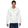 thumbnail image 1 of Adult Super SweatsÃ‚Â® NuBlendÃ‚Â® Fleece Full-Zip Hooded Sweatshirt - WHITE - S, 1 of 5