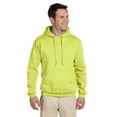 thumbnail image 1 of Adult Super Sweats® NuBlend® Fleece Pullover Hooded Sweatshirt - SAFETY GREEN - XL, 1 of 3