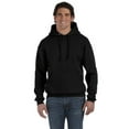 thumbnail image 1 of Adult Supercotton™ Pullover Hooded Sweatshirt - BLACK - S, 1 of 2