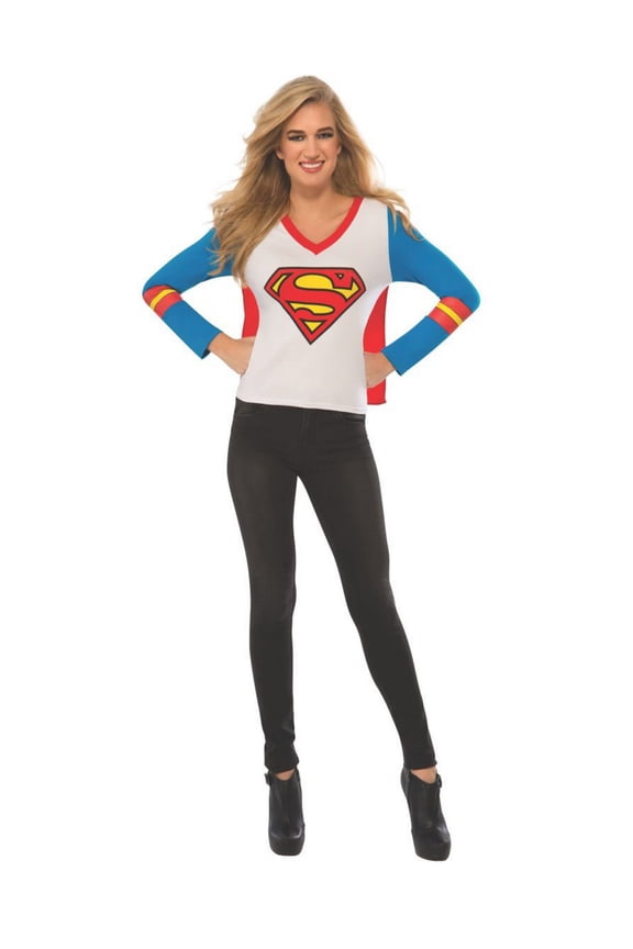 Adult Supergirl Sport T - Shirt