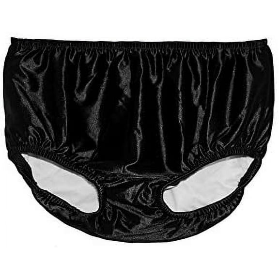 Adult Swim Diapers - Reusable Diaper for The Pool - My Pool Pal (XL-Waist: 40-50"; Leg 23-29", Black)