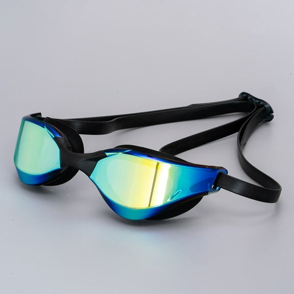 Adult Swim Goggles, Competition Small Frame Clear Lens Training Goggles