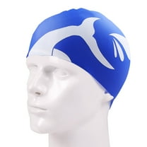 Adult Swimming Cap for Men Women Oversized Silicone Waterproof Hat Ear and Hair Protection Waterproof Swimming Hat