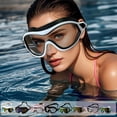 thumbnail image 1 of Adult Swimming Goggles for Men Women, Waterproof Anti-Fog Large Frame Swim Goggles with HD Lens, Adjustable Comfortable Leak-Proof Pool Goggles for Training, Includes Storage Case by PALIFEUR, 1 of 7