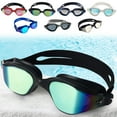 thumbnail image 1 of Adult Swimming Goggles for Men Women, Waterproof Anti-Fog Large Frame Swim Goggles with HD Lens, Adjustable Comfortable Leak-Proof Pool Goggles for Training, Includes Storage Case by PALIFEUR, 1 of 4