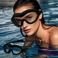 thumbnail image 1 of Adult Swimming Goggles with Anti-Fog PC Lenses | Waterproof Large Frame & Adjustable Headband for Comfortable Training | 1 Set with Storage Box, 1 of 5