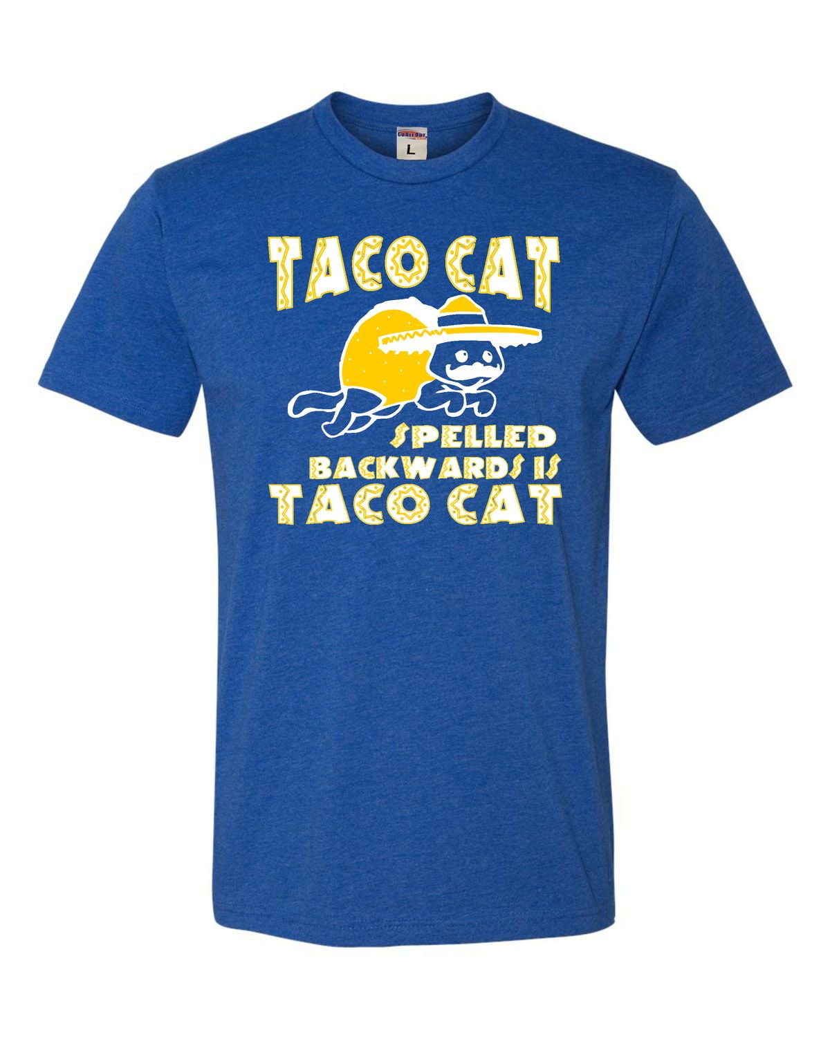 Taco & Cat Tacocat Spelled Backwards T-Shirt Taco & Cat Tacocat Spelled Backwards T-Shirt