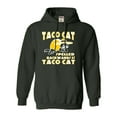 thumbnail image 1 of Adult Taco Cat Spelled Backwards Is Taco Cat Funny Sweatshirt Hoodie, 1 of 1