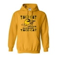 thumbnail image 1 of Adult Taco Cat Spelled Backwards Is Taco Cat Funny Sweatshirt Hoodie, 1 of 1
