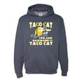 thumbnail image 1 of Adult Taco Cat Spelled Backwards Is Taco Cat Funny Sweatshirt Hoodie, 1 of 1