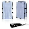 thumbnail image 1 of Adult Team Sports Football Soccer Training Pinnies Jerseys Quick-dry Breathable Training Bib Vest, 1 of 10