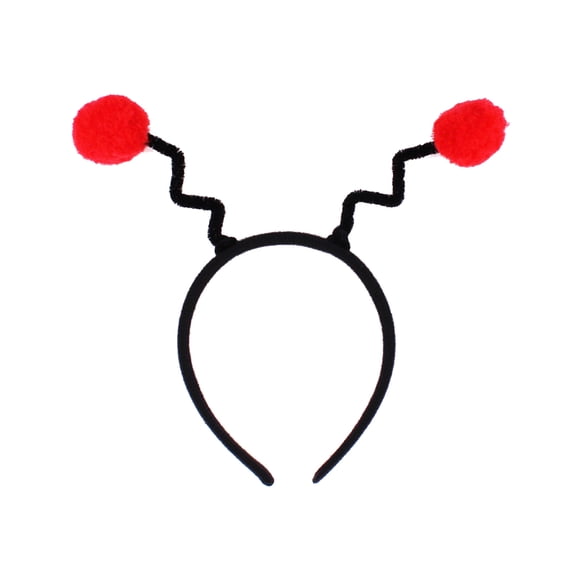 Adult Teens Cute Bee Pompom Shape Headband Plush Hair Hoop Makeup Live Broadcast Cosplay Party Headpieces