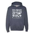 thumbnail image 1 of Adult Terminus BBQ Funny Zombie Apocalypse Sweatshirt Hoodie, 1 of 1