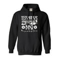 thumbnail image 1 of Adult Terminus BBQ Funny Zombie Apocalypse Sweatshirt Hoodie, 1 of 1
