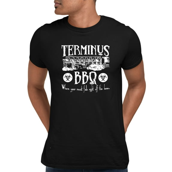 Adult Terminus BBQ Funny Zombie Apocalypse T-Shirt