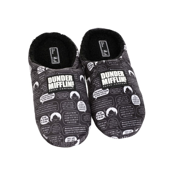 Adult The Office Quotes Slipper