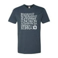 thumbnail image 1 of Adult The Seven Daily Meals Deluxe T-Shirt, 1 of 1