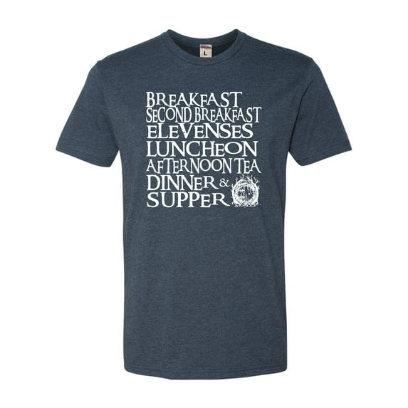 Adult The Seven Daily Meals Deluxe T-Shirt