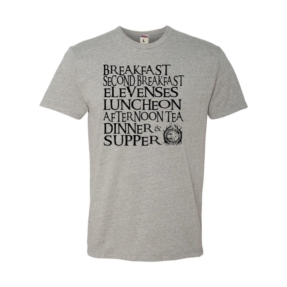 Adult The Seven Daily Meals Deluxe T-Shirt