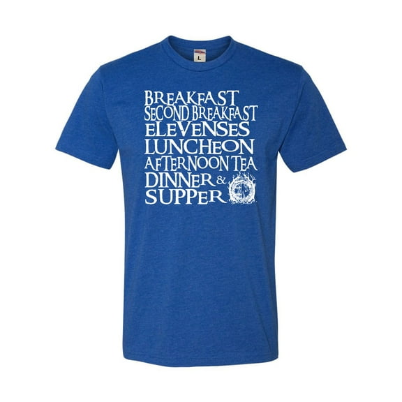 Adult The Seven Daily Meals Deluxe T-Shirt
