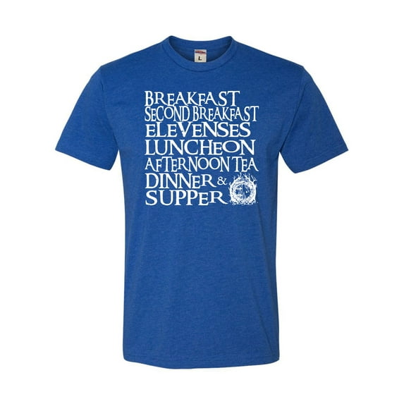 Adult The Seven Daily Meals Deluxe T-Shirt