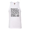 thumbnail image 1 of Adult The Seven Daily Meals Sleeveless Tank Top Cotton T-Shirt, 1 of 1