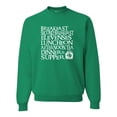 thumbnail image 1 of Adult The Seven Daily Meals Sweatshirt Crewneck, 1 of 1