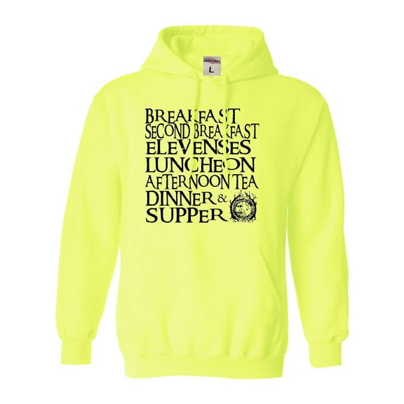 Adult The Seven Daily Meals Sweatshirt Hoodie