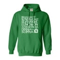 thumbnail image 1 of Adult The Seven Daily Meals Sweatshirt Hoodie, 1 of 1