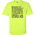 thumbnail image 1 of Adult The Seven Daily Meals T-Shirt, 1 of 1