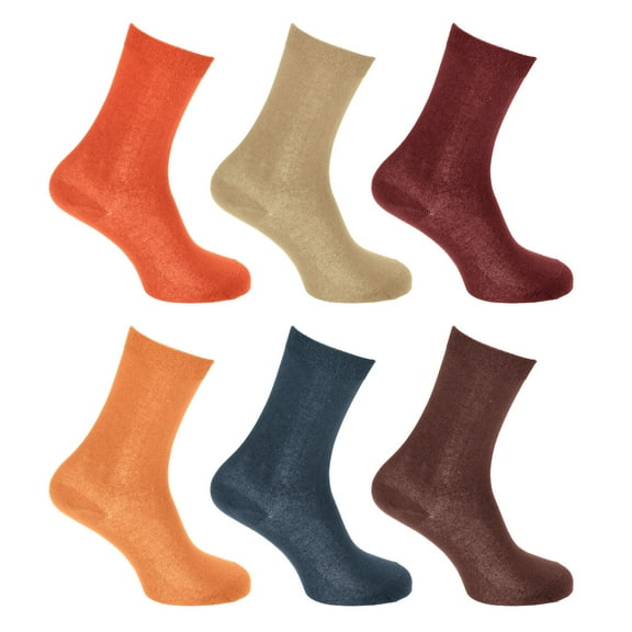 Adult Thermal Viloft Non Elastic Boot Socks (Pack Of 6)