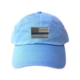 thumbnail image 1 of Adult Thin Blue Line USA Flag Embroidered Dad Hat, 1 of 1