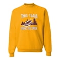 thumbnail image 1 of Adult This Team Makes Me Drink Funny Football Cleveland Sweatshirt Crewneck, 1 of 1